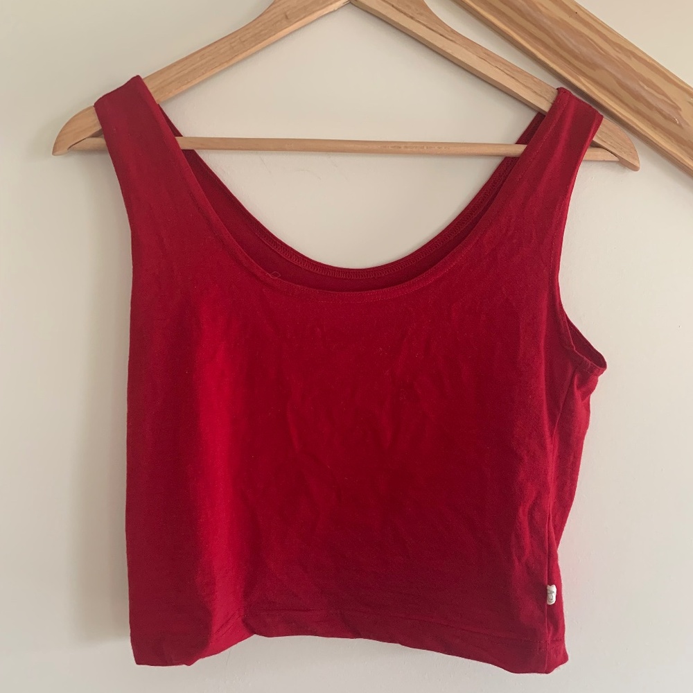 Simply Merino Cropped Tank